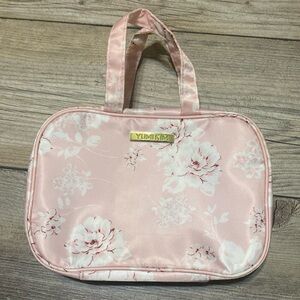 NWOT Yumi Kim Pink Floral Cosmetic Travel Bag